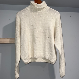 Casual corner cream king turtle neck sweater‎ NWT